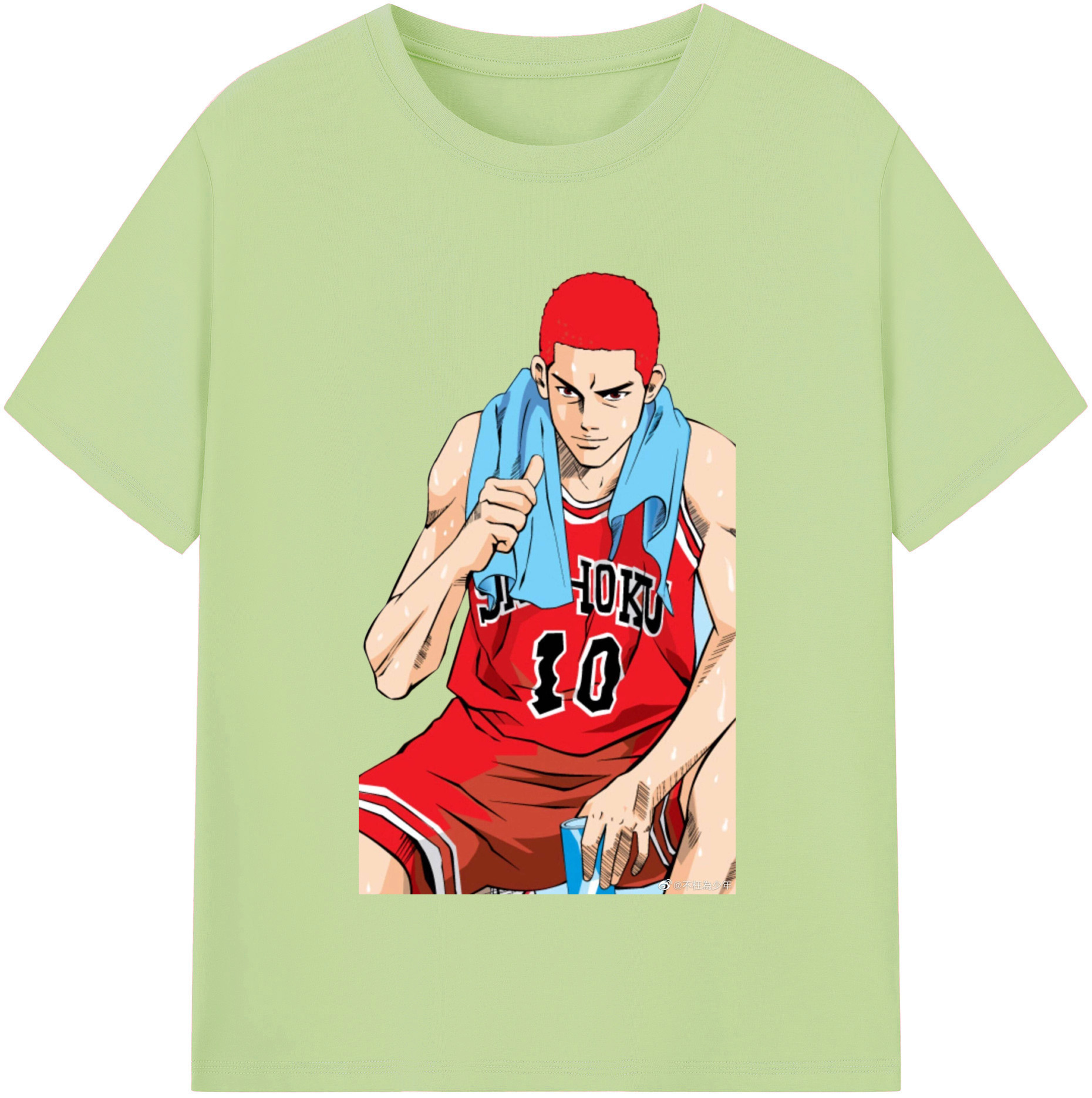 （画像用） SLAM DUNK／スラムダンク 綿100％半袖Tシャツ（フロントプリント）